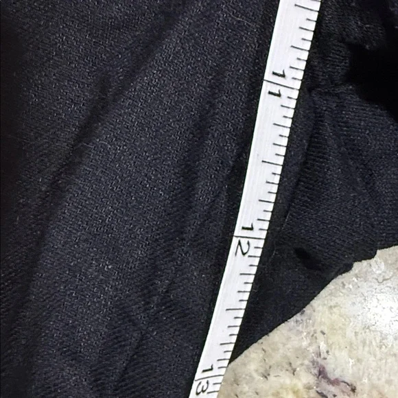 BANANA REPUBLIC Women’s HAYDEN WIDE-LEG LINEN-BLEND PULL-ON PANTS Black Size XS - Picture 6 of 8